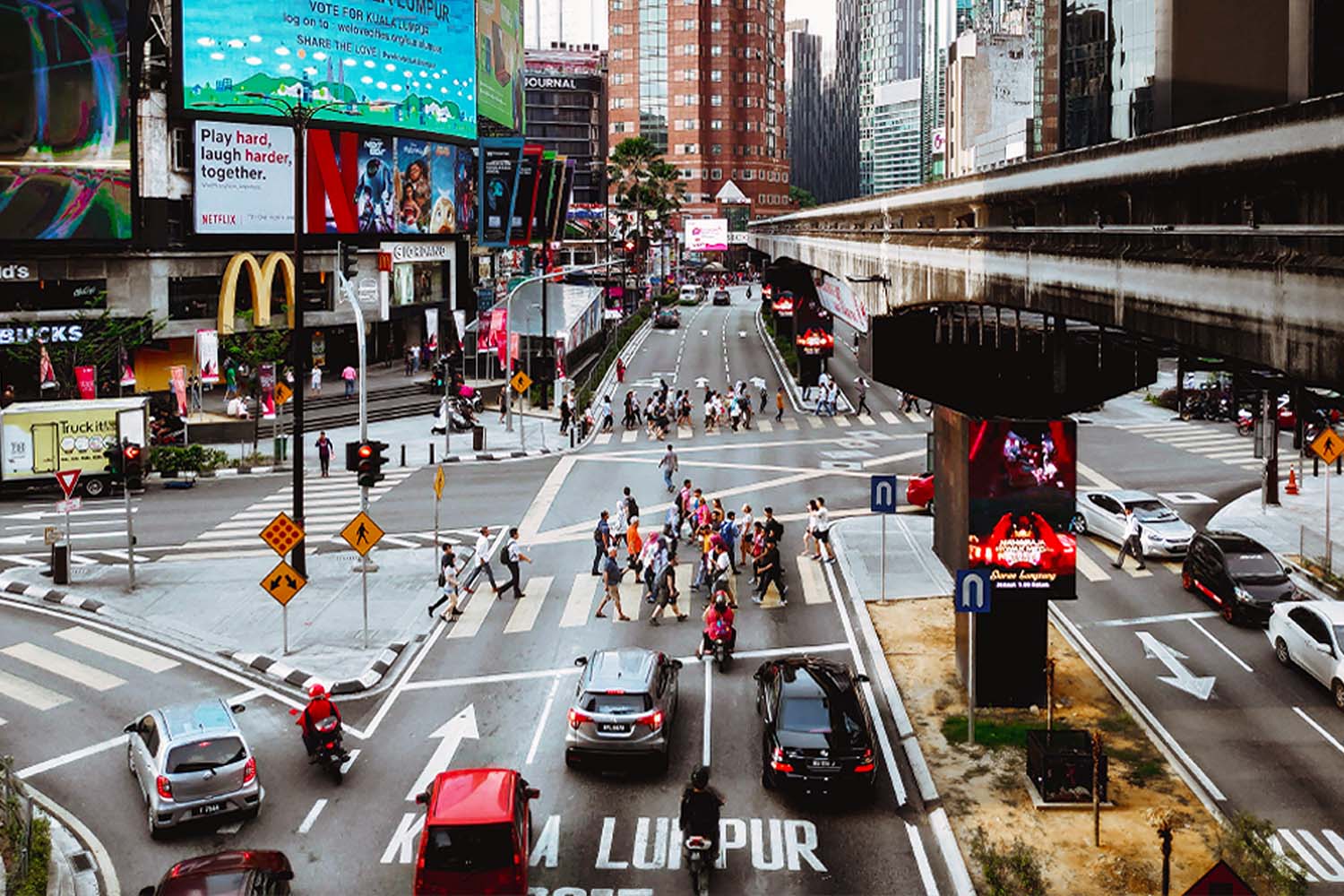 In the heart of Bukit Bintang – Step outside and you're already somewhere cool.